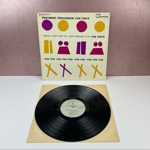 Vintage Enoch Light And The Light Brigade Pertinent Percussion Cha Cha Vinyl